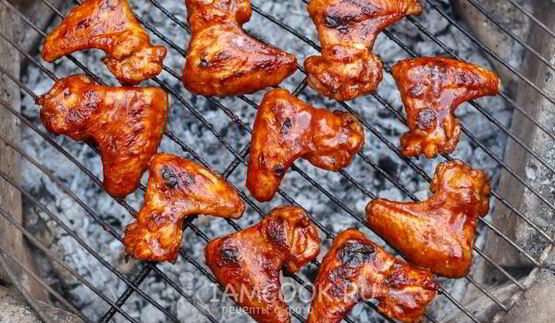 маринад для шашлыка из куриных крылышек