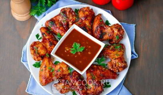 маринад для шашлыка из куриных крылышек