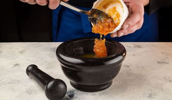 шашлычки из креветок в апельсиновом маринаде