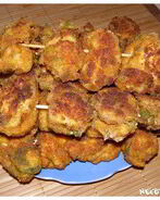 Шашлычки из курицы в панировке