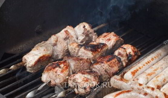 шашлык из баранины на кефире