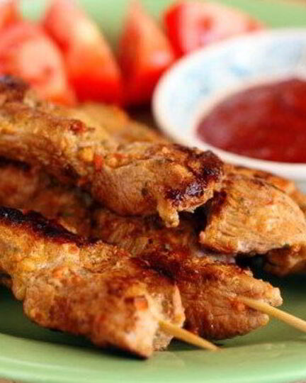 Рецепт шашлыка из индейки в имбирном соусе