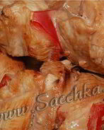 Шашлык из индейки в кефирном маринаде