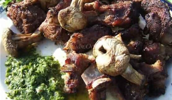 шашлык из козлятины