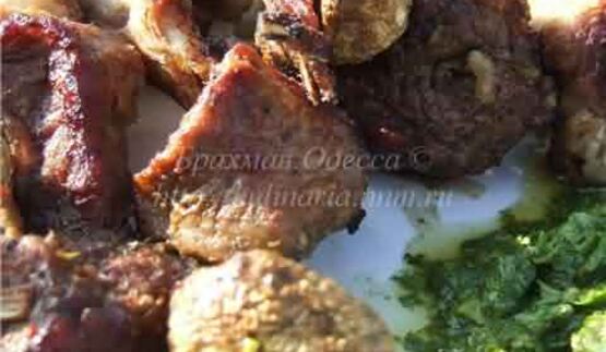 шашлык из козлятины