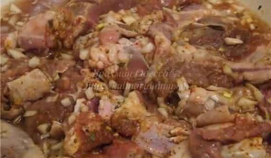 шашлык из козлятины