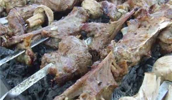 шашлык из козлятины