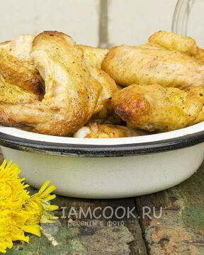 Шашлык из куриных крылышек