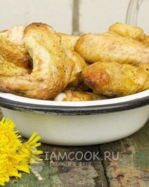 Шашлык из куриных крылышек
