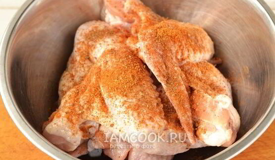 шашлык из куриных крылышек