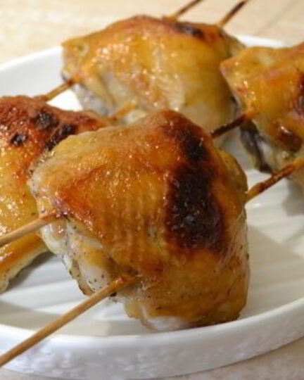 Рецепт шашлыка из окорочков на сковороде