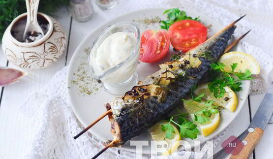 шашлык из скумбрии