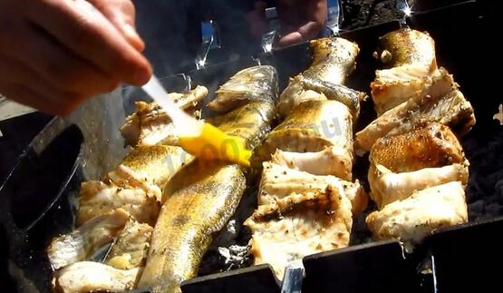 шашлык из судака