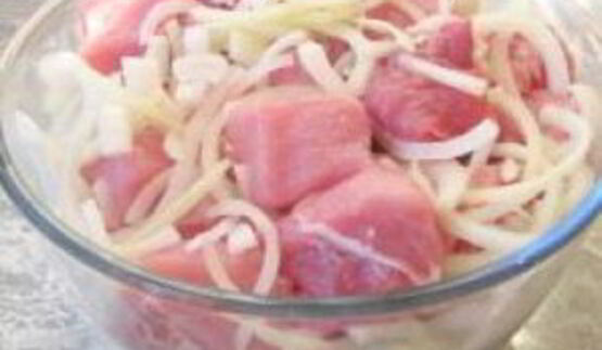 шашлык из свинины в уксусе