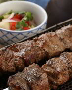 Шашлык из телятины с уксусом