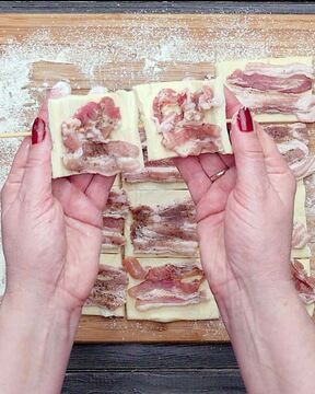 Шашлык с беконом