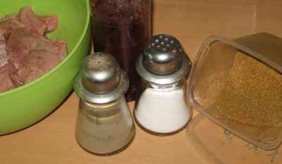 шашлык с овощами в духовке