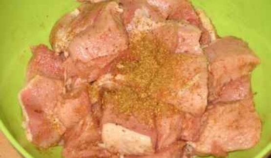 шашлык с овощами в духовке