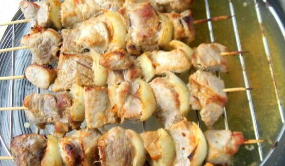 шашлык в аэрогриле