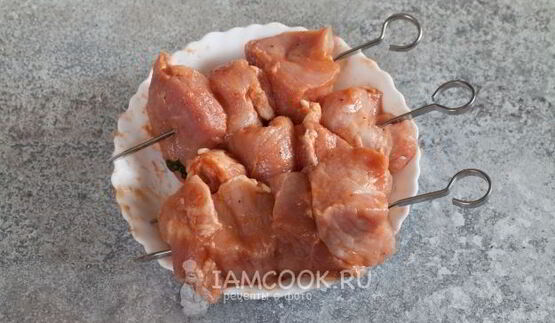 шашлык в духовке с дымком