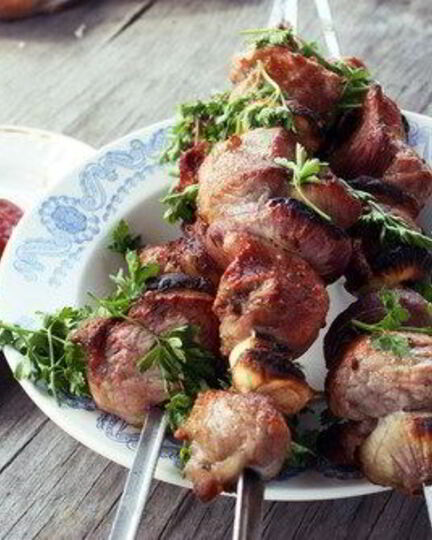 Рецепт шашлыков из баранины в гранатовом маринаде