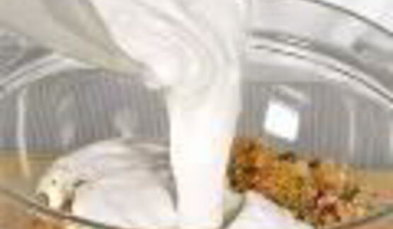 свиные шашлыки в кокосовой стружке