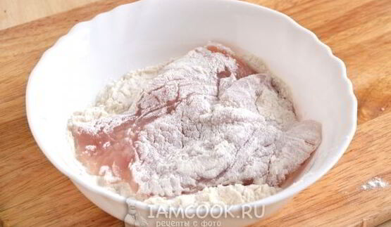 шницель из индейки