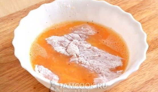 шницель из индейки