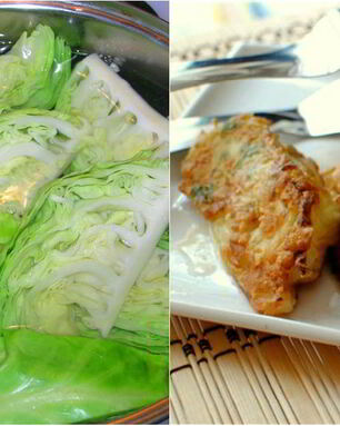 Шницель из капусты