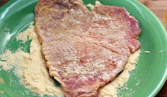 шницель из свинины