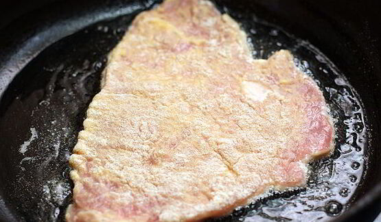 шницель из свинины