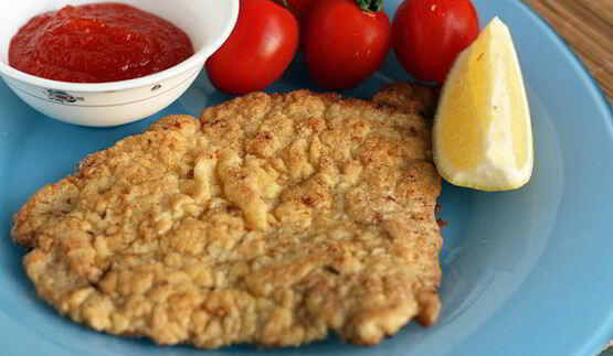 шницель из свинины