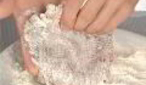 свиной шницель с яблочным соусом