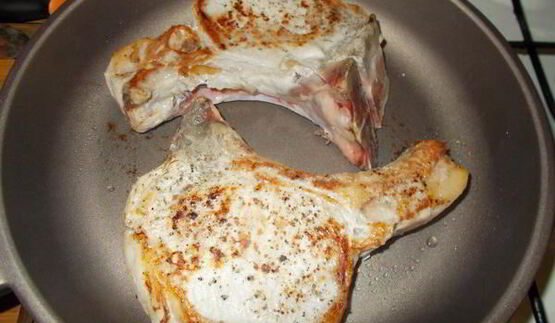 апельсиновый стейк на косточке