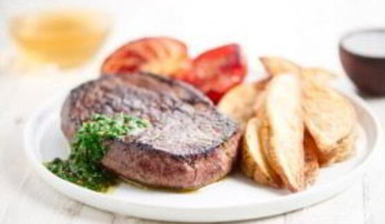 чимичурри стейк