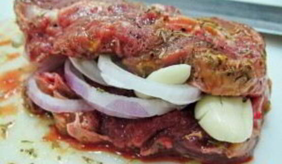 фаршированный стейк