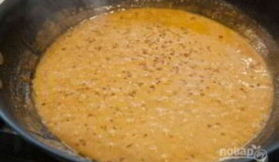 говяжий стейк с соусом