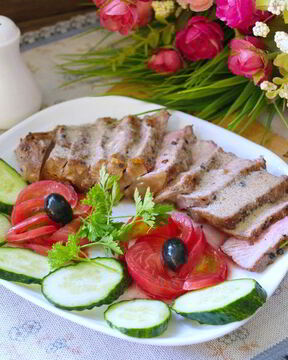 Перченый стейк по-французски