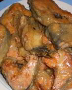 Стейк из горбуши на сковороде