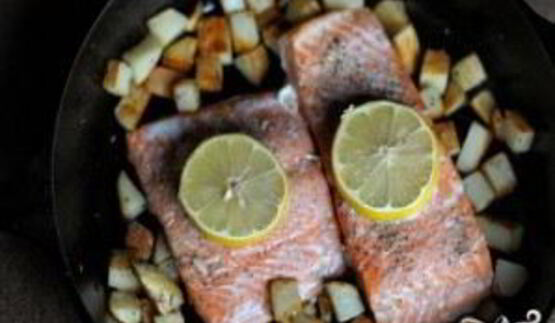 стейк из лосося