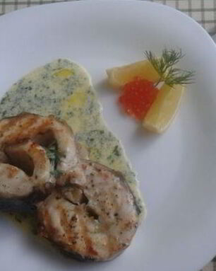 Стейк из осетра