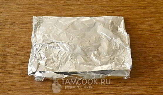 стейк из свинины в фольге