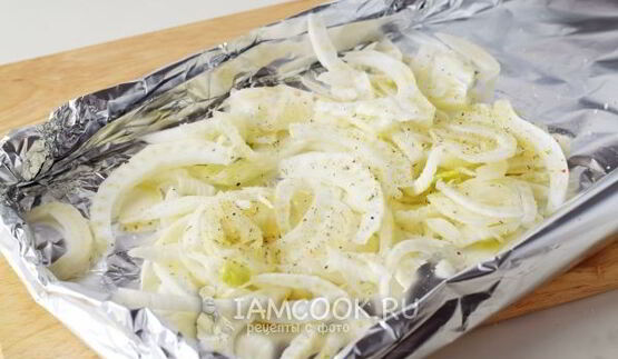 стейк лосося в духовке