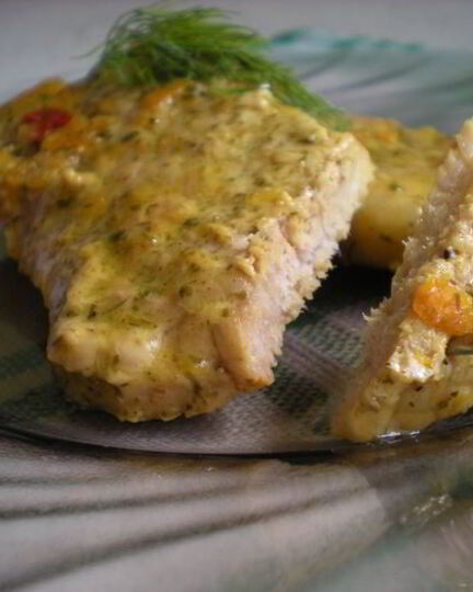 Рецепт стейка по-карибски в маринаде с апельсинами и чили