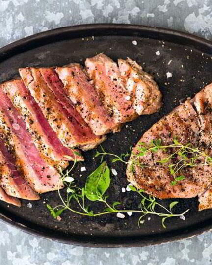 Рецепт стейков из тунца