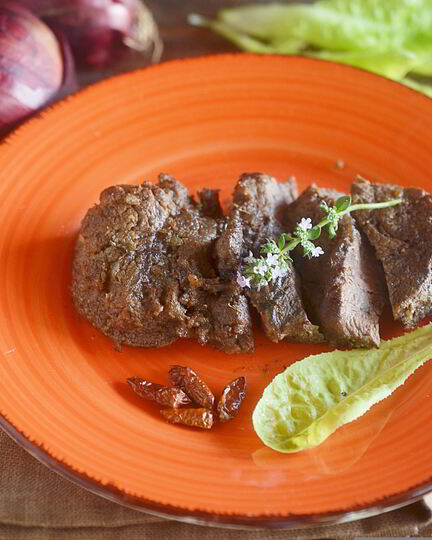 Рецепт стейков с соусом адобо