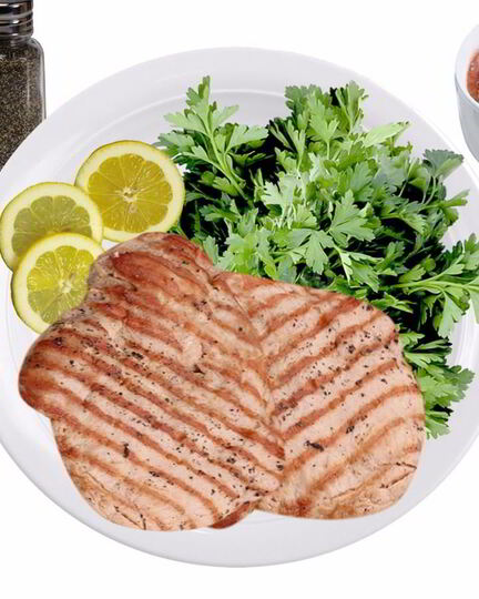 Рецепт свиного стейка под сливочным соусом