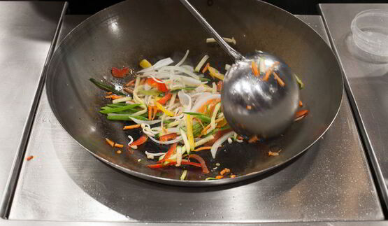 стеклянная лапша с креветками