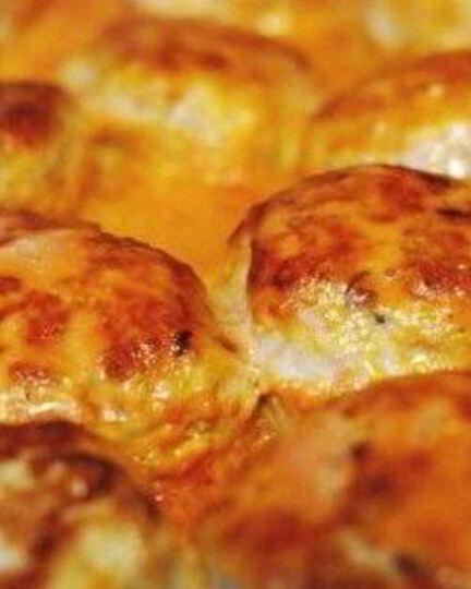 Рецепт куриных тефтелей под соусом