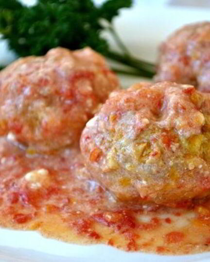 Рецепт мясных тефтелей с тыквой